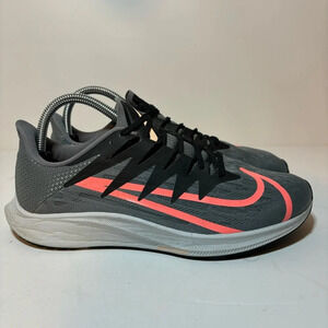 Nike Womens Zoom Rival Fly CD7287-002 Gray Coral Running Shoes Sneakers Size 9
